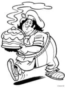Piet Piraat kleurplaat 26
